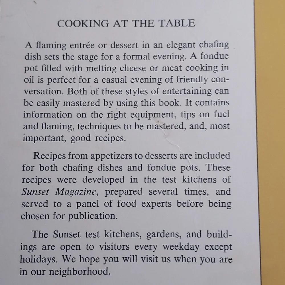 Vintage Fondue Forks and Cookbook